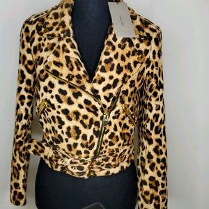 Zara cheetah jacket